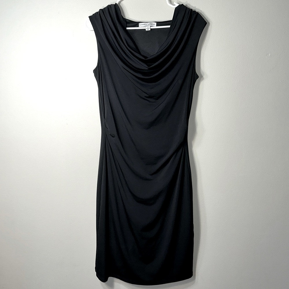 Women’s Black Stretchy Cocktail Dress - Medium